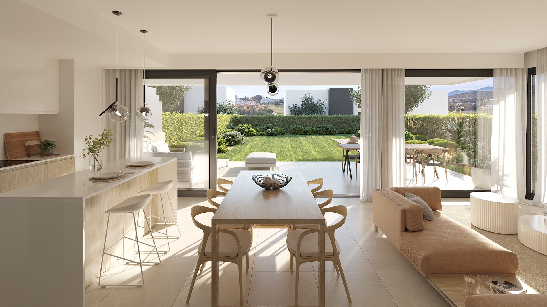 Residencial de villas pareadas de lujo en Estepona