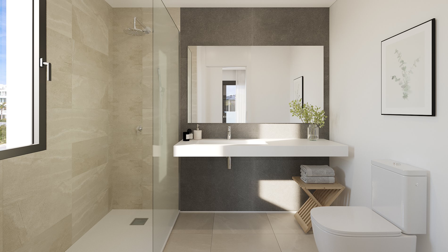 Residencial de villas pareadas de lujo en Estepona.-
