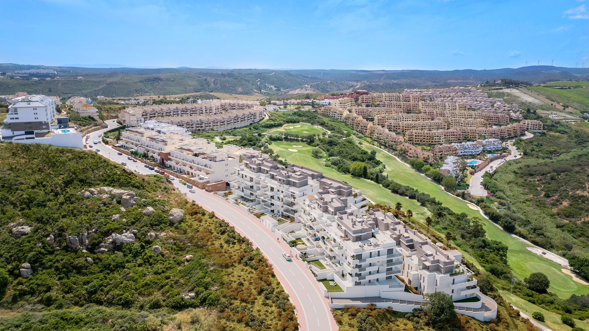 Exclusivo Residencial de 60 Viviendas junto al Puerto Deportivo de La Duquesa.-