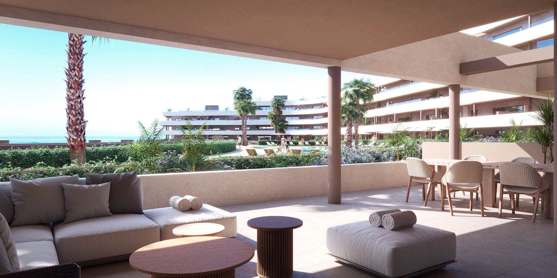 Residencial Morasol: Viviendas de Obra Nueva con Vistas al Mar en Manilva.-