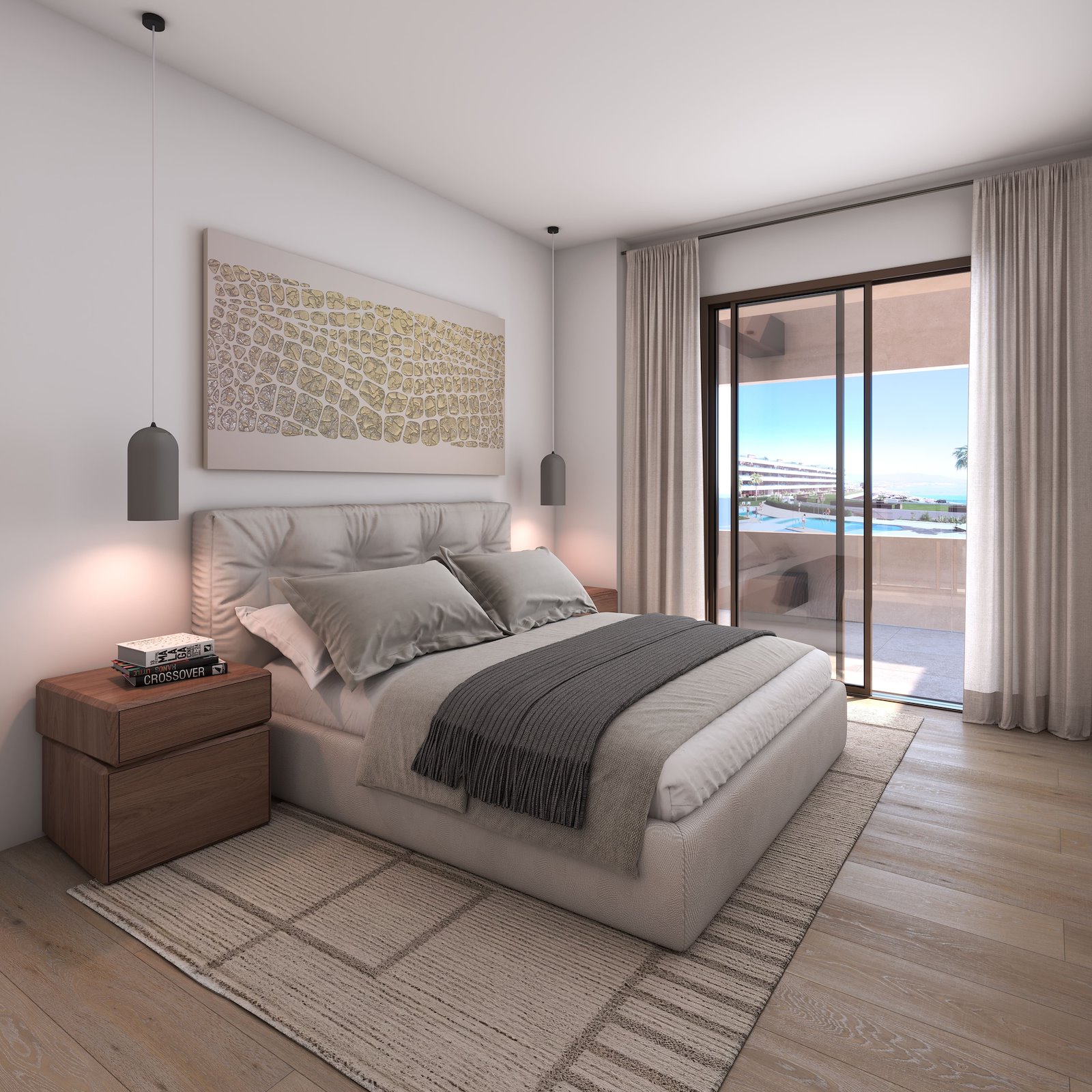 Residencial Morasol: Viviendas de Obra Nueva con Vistas al Mar en Manilva.-