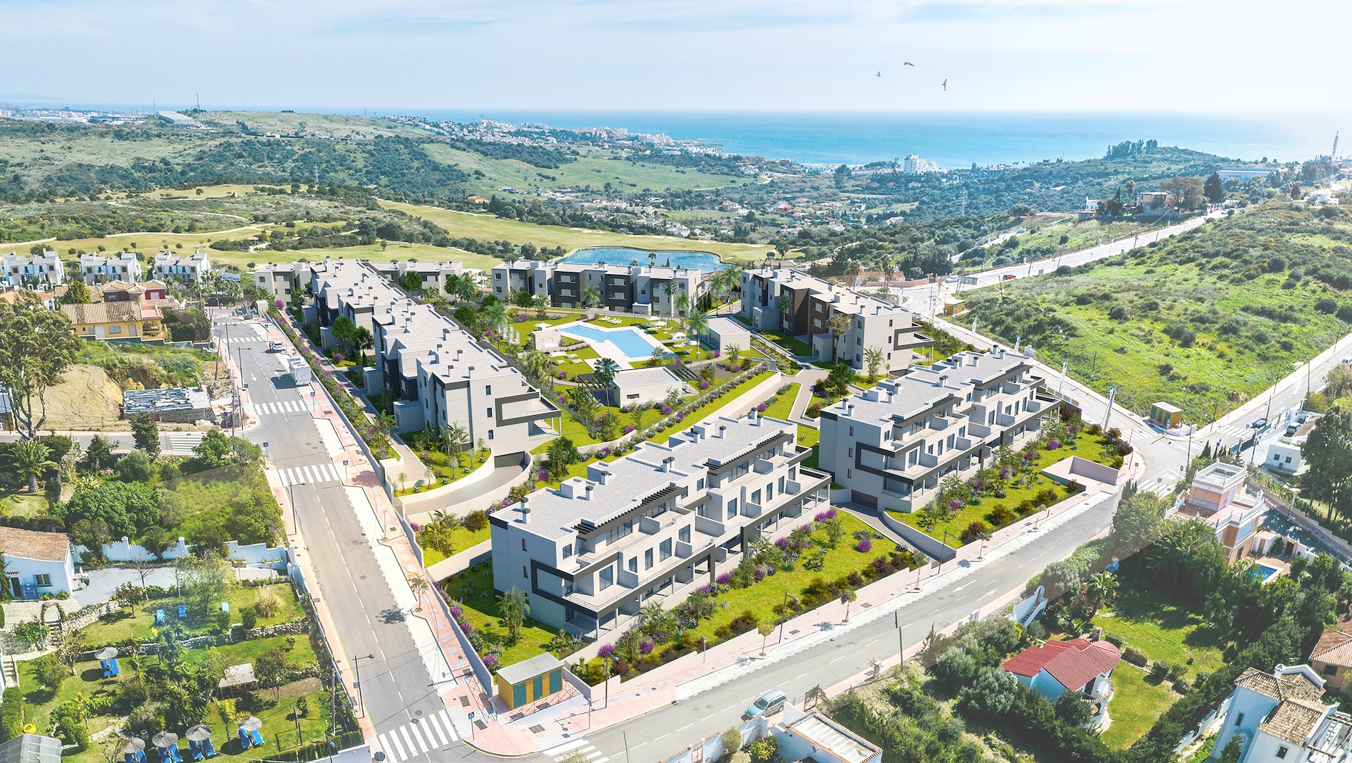 Vive el Mediterráneo: Exclusivas Viviendas con Vistas al Mar en Estepona