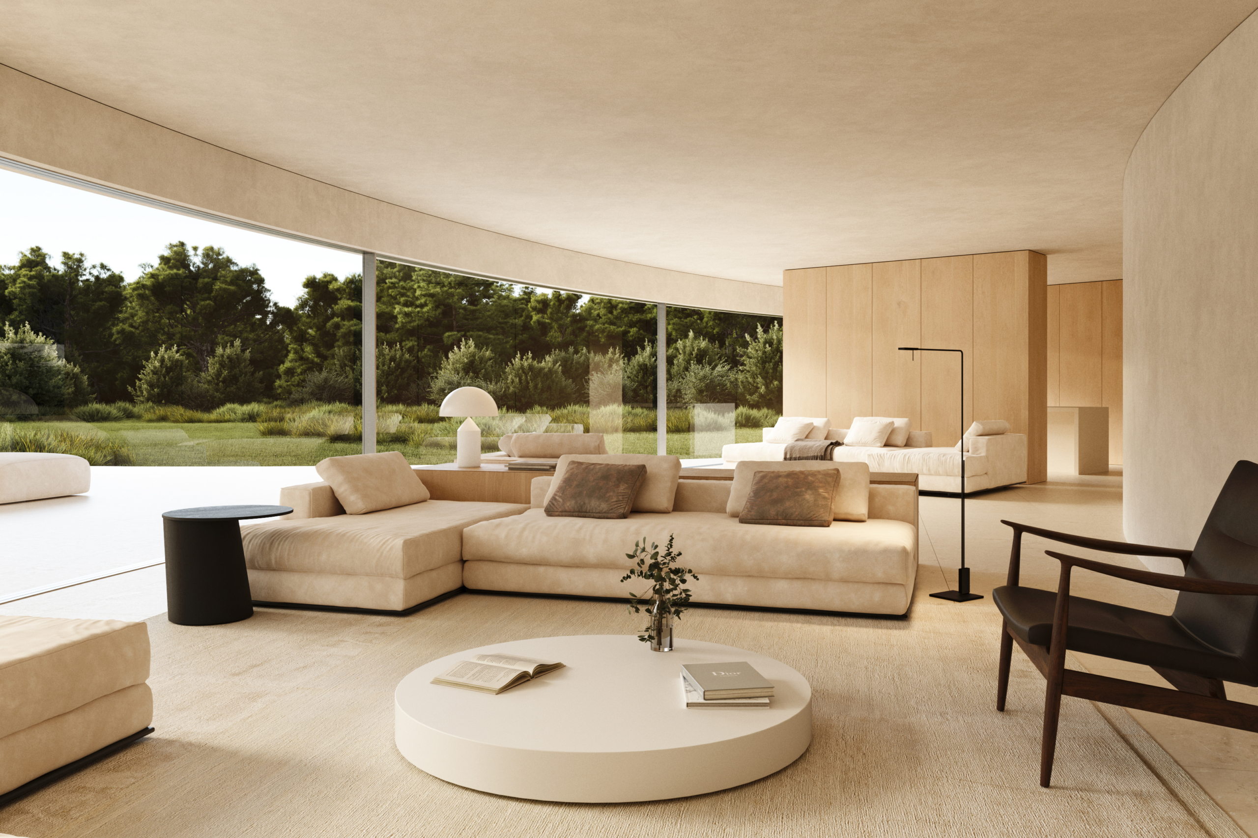 P89_VILLA STERN_Cork Oak Mansion_salón H Villa Stern