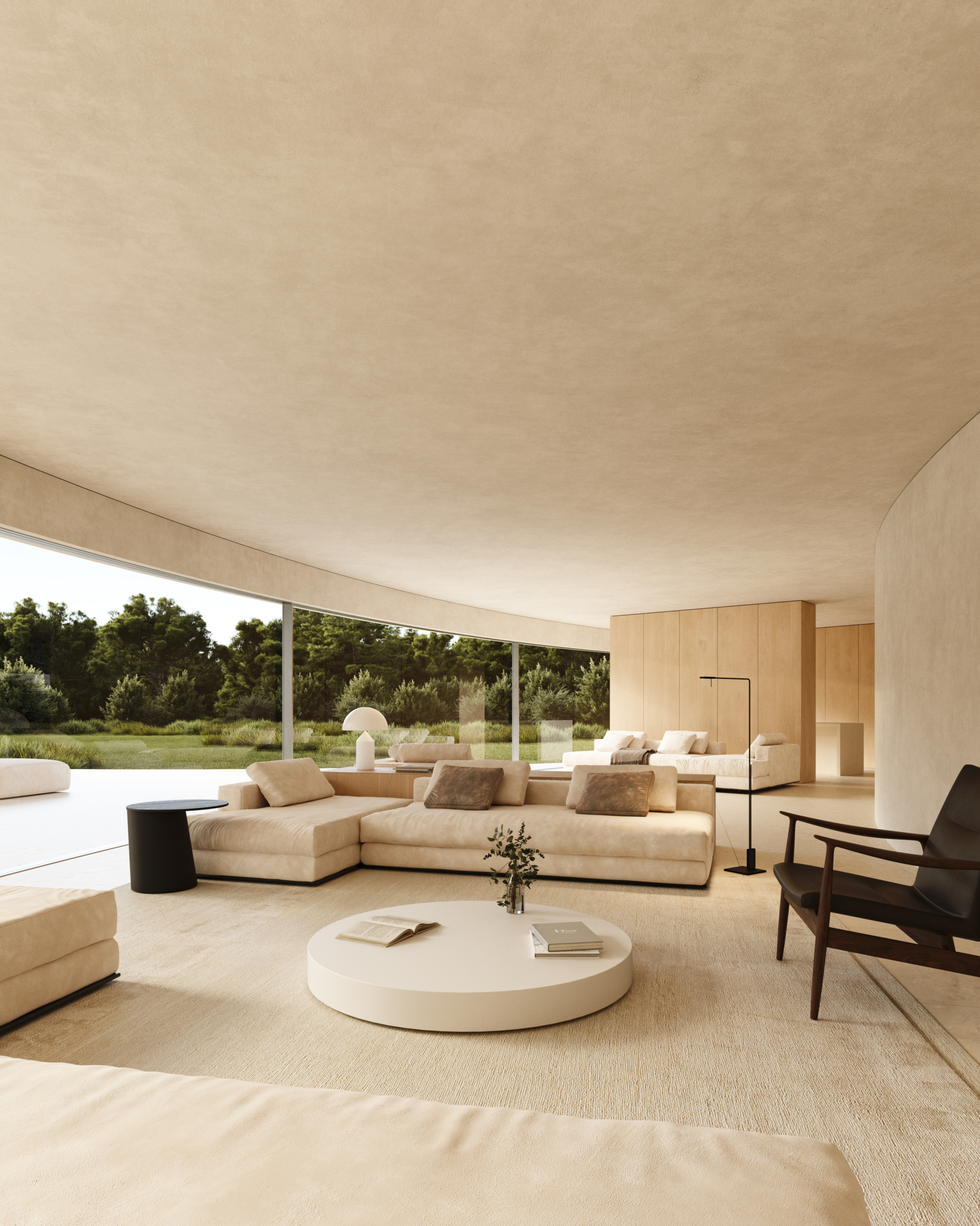P89_VILLA STERN_Cork Oak Mansion_salón V Villa Stern