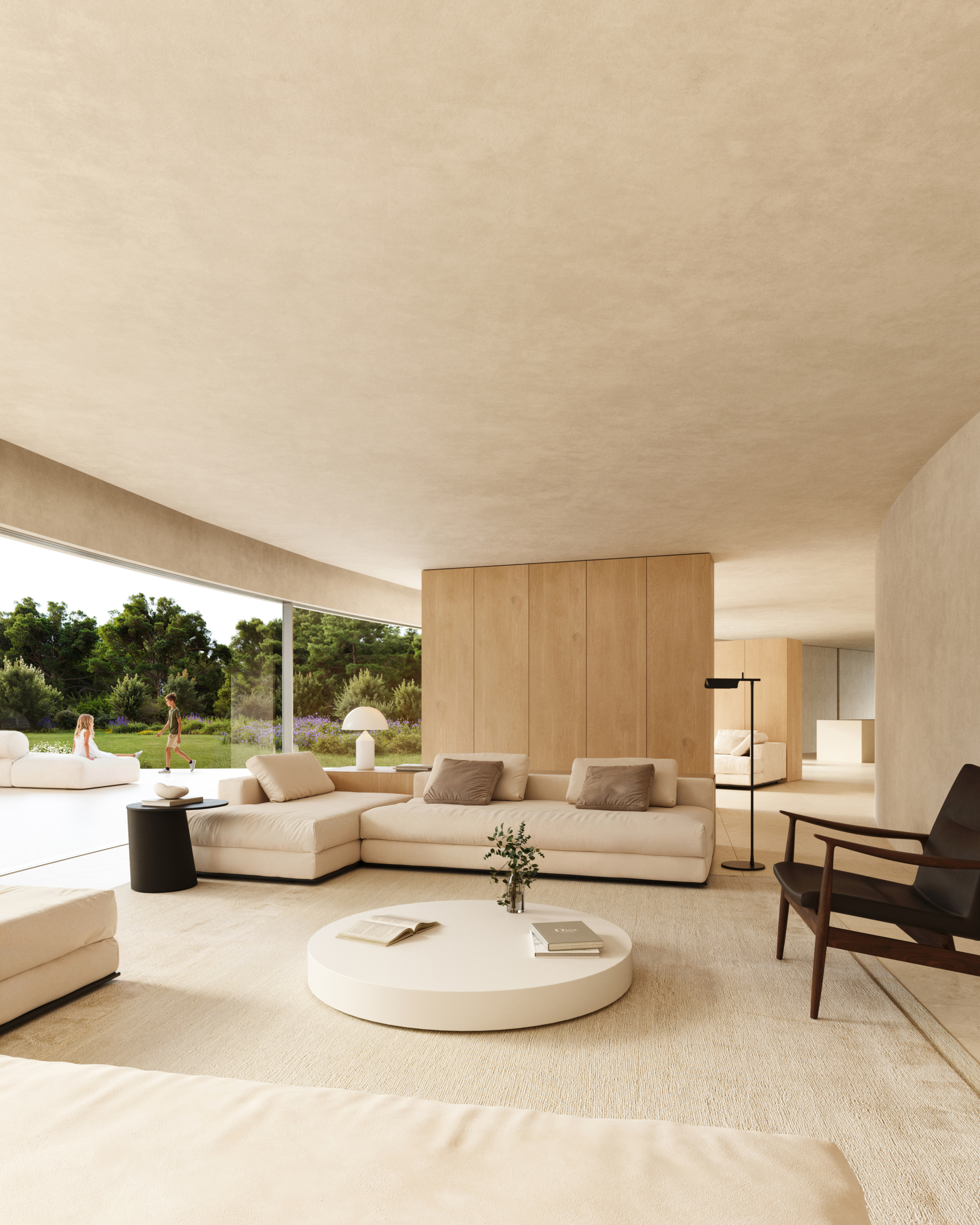 Villa Stern Living room Cork Oak Mansion (16) Villa Stern